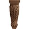 Ekena Millwork 6"W x 7 1/2"D x 18"H Extra Large Acanthus Wood Corbel, Mahogany CORW06X08X18ACGM - alternate 2
